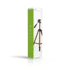 Háromlábú Állvány | Maximális terhelési kapacitás: 2.0 kg | Minimális munka magasság: 40.5 cm | Maximális munka magasság: 128.0 cm | 4 Szegmens | Forgatható | Utazó táskát tartalmaz | ABS / Alumínium | Bronz / Fekete