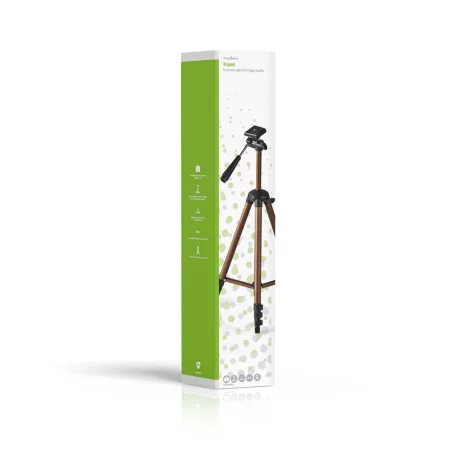 Háromlábú Állvány | Maximális terhelési kapacitás: 2.0 kg | Minimális munka magasság: 40.5 cm | Maximális munka magasság: 128.0 cm | 4 Szegmens | Forgatható | Utazó táskát tartalmaz | ABS / Alumínium | Bronz / Fekete