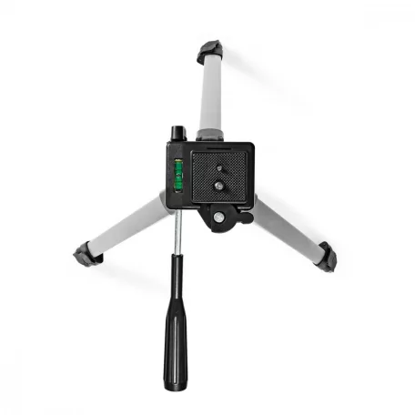 Háromlábú Állvány | Maximális terhelési kapacitás: 3.0 kg | Minimális munka magasság: 48 cm | Maximális munka magasság: 133 cm | 3 Szegmens | Billenthető & Forgatható | Utazó táskát tartalmaz | ABS / Alumínium | Ezüst / Fekete