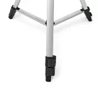 Háromlábú Állvány | Maximális terhelési kapacitás: 3.0 kg | Minimális munka magasság: 48 cm | Maximális munka magasság: 133 cm | 3 Szegmens | Billenthető & Forgatható | Utazó táskát tartalmaz | ABS / Alumínium | Ezüst / Fekete
