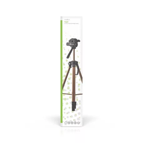 Háromlábú Állvány | Maximális terhelési kapacitás: 4.0 kg | Minimális munka magasság: 64.0 cm | Maximális munka magasság: 161.0 cm | 2 Szegmens | Billenthető & Forgatható | Utazó táskát tartalmaz | ABS / Alumínium | Bronz / Fekete