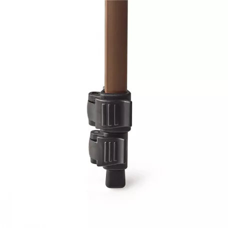 Háromlábú Állvány | Maximális terhelési kapacitás: 3.0 kg | Minimális munka magasság: 47.5 cm | Maximális munka magasság: 127.0 cm | 3 Szegmens | Billenthető & Forgatható | Utazó táskát tartalmaz | Alumínium | Bronz / Fekete