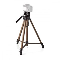   Háromlábú Állvány | Maximális terhelési kapacitás: 4.0 kg | Minimális munka magasság: 62.5 cm | Maximális munka magasság: 163.0 cm | 3 Szegmens | Billenthető & Forgatható | Utazó táskát tartalmaz | Önbeálló Láb | ABS / Alumínium | Bronz / Fekete