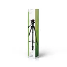 Háromlábú Állvány | Maximális terhelési kapacitás: 3.0 kg | Minimális munka magasság: 60.0 cm | Maximális munka magasság: 165.0 cm | 3 Szegmens | Billenthető & Forgatható | Utazó táskát tartalmaz | Önbeálló Láb | ABS / Alumínium | Fekete