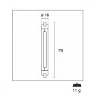 LED Lamp R7S 6 W 615 lm 3000 K