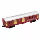 HOME TRN05 elemes kisvasút, 98cm-es pálya, mozdony/szeneskocsi/2db vagon, világít, zenél, füstöl, elemes tápellátás, beltéri kivitel