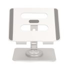 Tablet Állvány | Állvány | Dönthető Forgatható | Ezüst