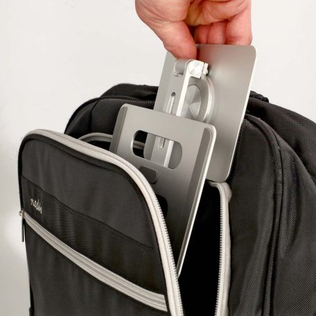 Tablet Állvány | Állvány | Dönthető Forgatható | Ezüst