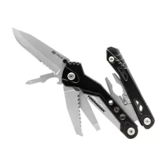   True Utility Fireranger, TU182, 7 cm penge, tűzkő, vészsíp, rozsdamentes acél szerszámok