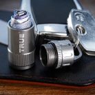 True Utility Cashstash+, TU251K, vészhelyzeti bankjegy tároló, alumínium kivitel, kulcstartó, vízálló