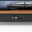 Lemezjátszó | 33 / 45 / 78 rpm | Szíj Hajtás | 1x Sztereo RCA | 9 W | Beépített (elő)erősítő | ABS / MDF | Barna / Fekete