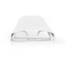 Kábelrendező | Cső | 1 db | Maximális kábel vastagság: 18 mm | ABS / PVC | Fehér