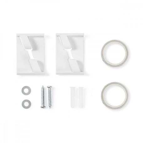 Kábelrendező | Cső | 1 db | Maximális kábel vastagság: 18 mm | ABS / PVC | Fehér