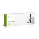 Minden irányban állítható TV mennyezeti konzol | 26 - 42 " | Maximális támogatott képernyő súly: 20 kg | Dönthető | Forgatható | Minimális mennyezeti távolság: 716 mm | Maximális mennyezeti távolság: 1160 mm | 1 Forgás Pont | Acél | Fekete