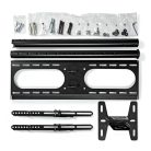 Minden irányban állítható TV mennyezeti konzol | 42 - 65 " | Maximális támogatott képernyő súly: 45 kg | Dönthető | Forgatható | Minimális mennyezeti távolság: 716 mm | Maximális mennyezeti távolság: 1160 mm | 1 Forgás Pont | Acél | Fekete