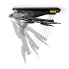 Motoros TV mennyezeti tartó | 23 - 55 " | Maximális támogatott képernyő súly: 30 kg | Dönthető | Maximális mennyezeti távolság: 663 mm | Minimális mennyezeti távolság: 108 mm | Távvezérelt | Acél | Fekete