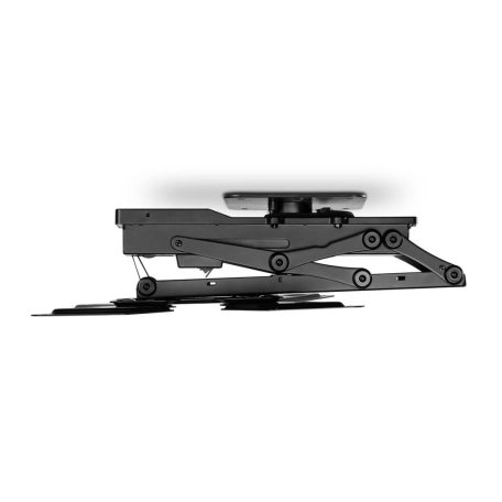 SmartLife Motorised TV Ceiling Mount | 23 - 65 " | Maximum supported screen weight: 30 kg | Rotatable | Tiltable | Minimum ceiling distance: 140 mm | Remote controlled | Steel | Black