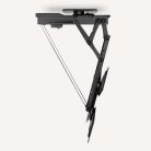 SmartLife Motorised TV Ceiling Mount | 23 - 65 " | Maximum supported screen weight: 30 kg | Rotatable | Tiltable | Minimum ceiling distance: 140 mm | Remote controlled | Steel | Black
