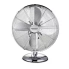 Techwood TVI-335 fém asztali ventilátor, 30 cm-es lapátátmérő, 45 W, 3 sebesség, oszcillálás, hálózati tápellátás
