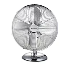   Techwood TVI-335 fém asztali ventilátor, 30 cm-es lapátátmérő, 45 W, 3 sebesség, oszcillálás, hálózati tápellátás