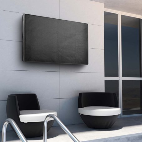 Kültéri TV képernyő Cover | Képernyő méret: 40 - 42 " | Supreme Minőség Oxford | Fekete