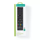 Univerzális távirányító | Programozható | 4 Eszköz | Tiszta Lay-out | Infravörös | Fekete