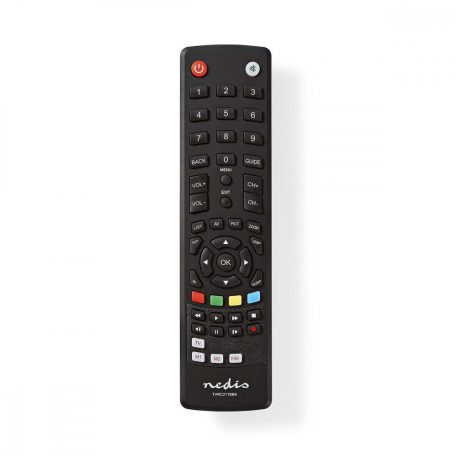 Univerzális távirányító | Előre Programozott | 1 Eszköz | Disney + Button / Memória Gombok / Műsorújság Gomb | Infravörös | Fekete