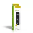 Univerzális távirányító | Előre Programozott | 2 Eszköz | Disney + Button / Nagy Gombok / Netflix Gomb | Infravörös | Fekete