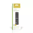 Univerzális távirányító | Előre Programozott | 1 Eszköz | Amazon Prime / Disney + Button / Google Play Gomb / Netflix Gomb / Youtube Gomb | Infravörös | Fekete