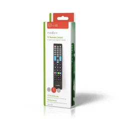   Tartalék Távirányító | Megfelelő: LG | Rögzített | 1 Eszköz | Amazon Prime / Netflix Gomb / Smart home Gomb | Infravörös | Fekete