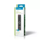 Tartalék Távirányító | Megfelelő: Philips | Rögzített | 1 Eszköz | Ambilight Gomb / Netflix Gomb | Infravörös | Fekete