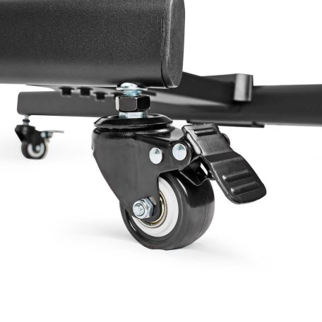 TV állvány Floor | 32 - 55 " | Maximális támogatott képernyő súly: 35 kg | Prémium oszlop kialakítása | Állítható, előre maghatározott magasságok | Pattanó zár | Acél | Fekete