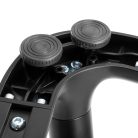 TV állvány Floor | 49 - 70 " | Maximális támogatott képernyő súly: 40 kg | V-shape Design | Borulás védett pánt | Pattanó zár | Acél / Alumínium | Fekete