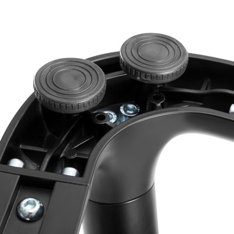 TV állvány Floor | 49 - 70 " | Maximális támogatott képernyő súly: 40 kg | V-shape Design | Borulás védett pánt | Pattanó zár | Acél / Alumínium | Fekete