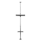 Minden Irányban Állítható TV állvány | 37 - 70 " | Maximális támogatott képernyő súly: 30 kg | Dönthető | Forgatható | Állítható, előre maghatározott magasságok | Acél / Alumínium | Ezüst / Fekete