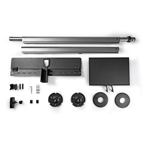 Minden Irányban Állítható TV állvány | 37 - 70 " | Maximális támogatott képernyő súly: 30 kg | Dönthető | Forgatható | Állítható, előre maghatározott magasságok | Acél / Alumínium | Ezüst / Fekete