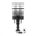 Motoros TV Lift | 37 - 65 " | Maximális támogatott képernyő súly: 50 kg | Beépített szekrény tervezés | Emelési tartomány: 68-158 cm | Távvezérelt | ABS / Acél | Fekete