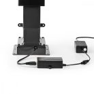 Motoros TV Lift | 37 - 65 " | Maximális támogatott képernyő súly: 50 kg | Beépített szekrény tervezés | Emelési tartomány: 68-158 cm | Távvezérelt | ABS / Acél | Fekete