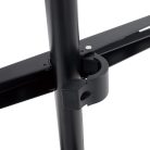 TV állvány Floor | 50 - 65 " | Maximális támogatott képernyő súly: 35 kg | Scandinavian Design | Forgatható | Borulás védett pánt | Pattanó zár | Acél / Alumínium | Fekete