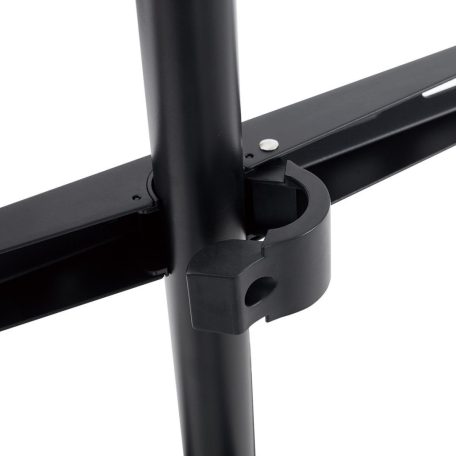 TV állvány Floor | 50 - 65 " | Maximális támogatott képernyő súly: 35 kg | Scandinavian Design | Forgatható | Borulás védett pánt | Pattanó zár | Acél / Alumínium | Fekete