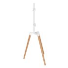 TV állvány Floor | 50 - 65 " | Maximális támogatott képernyő súly: 35 kg | Scandinavian Design | Forgatható | Borulás védett pánt | Pattanó zár | Acél / Alumínium | Fehér