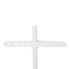 TV állvány Floor | 50 - 65 " | Maximális támogatott képernyő súly: 35 kg | Scandinavian Design | Forgatható | Borulás védett pánt | Pattanó zár | Acél / Alumínium | Fehér