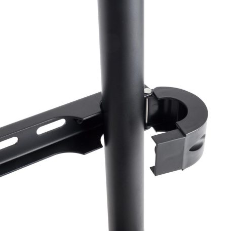 TV állvány Floor | 60 - 75 " | Maximális támogatott képernyő súly: 40 kg | Scandinavian Design | Borulás védett pánt | Pattanó zár | Acél / Alumínium | Fekete