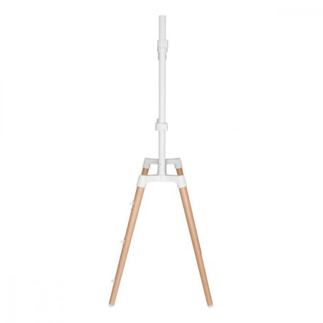 TV állvány Floor | 60-75 " | Maximális támogatott képernyő súly: 40 kg | Scandinavian Design | Borulás védett pánt | Pattanó zár | Acél / Alumínium | Fehér