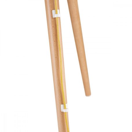 TV állvány Floor | 60-75 " | Maximális támogatott képernyő súly: 40 kg | Scandinavian Design | Borulás védett pánt | Pattanó zár | Acél / Alumínium | Fehér