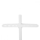 TV állvány Floor | 60-75 " | Maximális támogatott képernyő súly: 40 kg | Scandinavian Design | Borulás védett pánt | Pattanó zár | Acél / Alumínium | Fehér