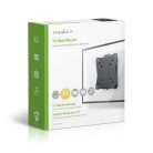 Fix TV fali tartó | 13 - 27 " | Maximális támogatott képernyő súly: 30 kg | Maximális fal távolság: 20 mm | Acél | Fekete