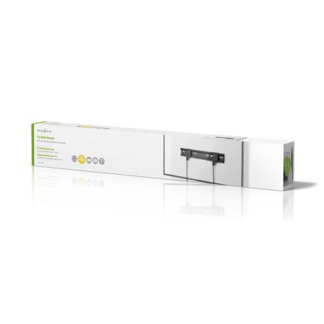 Fix TV fali tartó | 26 - 42 " | Maximális támogatott képernyő súly: 30 kg | Maximális fal távolság: 16 mm | Acél | Fekete