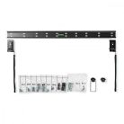 Fix TV fali tartó | 43 - 90 " | Maximális támogatott képernyő súly: 50 kg | Maximális fal távolság: 14.5 mm | Acél | Fekete