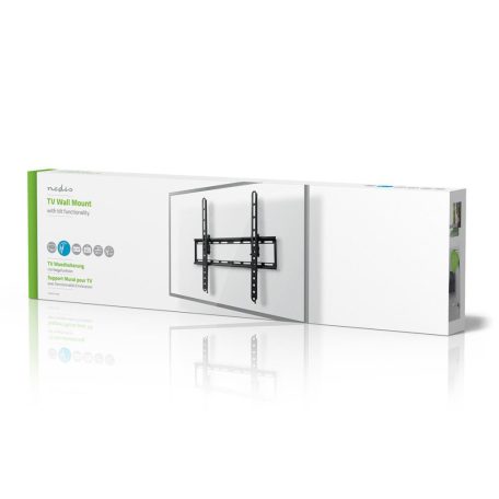 Billenthető TV fali tartó | 23 - 55 " | Maximális támogatott képernyő súly: 35 kg | Dönthető: 12 ° | Maximális fal távolság: 38 mm | Acél | Fekete